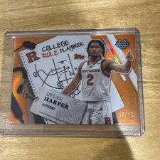 24/25 Bowman Chrome Dylan Harper 05/25 College Rule playbook