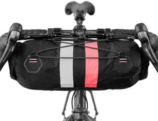 APIDURA Rapha Bar Bag Black Hi Vis Pink Pack Light. Travel Far. Great Condition