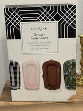 DockATot NEW Blue Chambray Deluxe Spare Cover Stage 1 For Ages 0-8 Months READ