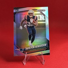 2025 Panini Prizm - Rookies TreVeyon Henderson #343 Silver Prizm (RC)