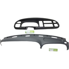 Dash Cover Kit For 98-01 Dodge Ram 1500 2500 3500 Gray - Instrument Panel Cover