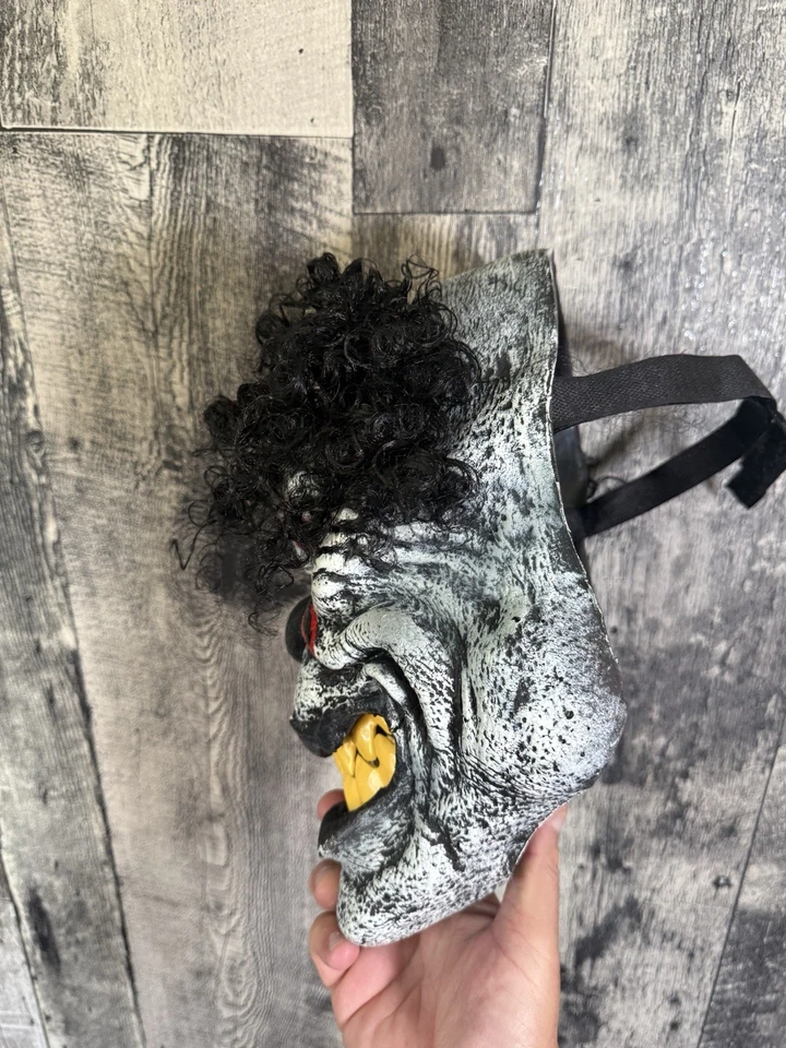 California Costume Last Laugh the Scary Clown Mask Halloween Adult High End Pads - Image 4 of 4