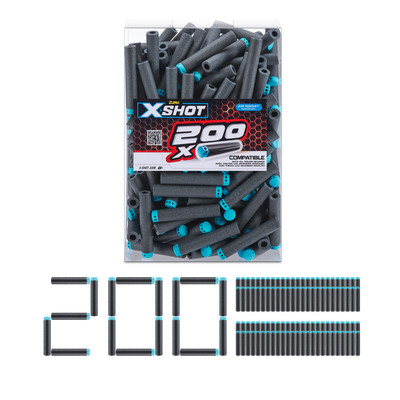 Zuru - X-Shot: Excel 200 Schaumstoff-Darts Nachfüllpack