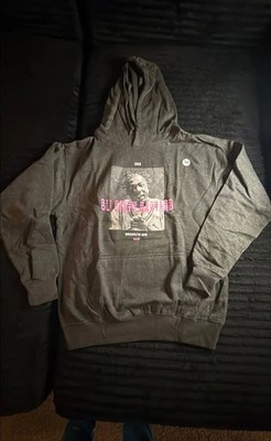 Ol' Dirty Bastard ODB Brooklyn Zoo Raw Charcoal Graphic Hoodie (M)