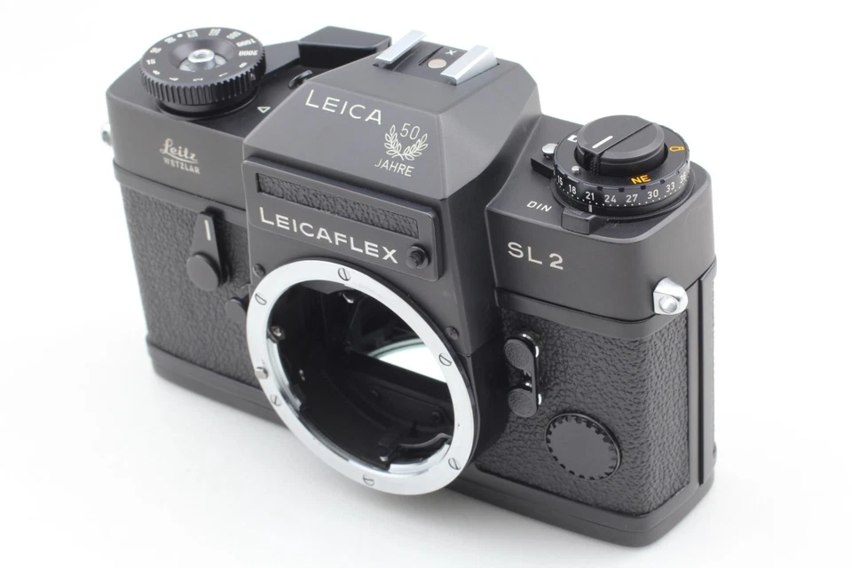 Meter Works "Top MINT+++" Leica Flex SL2 Black JAHRE 50 Years Edition From JAPAN - Bild 4 von 4