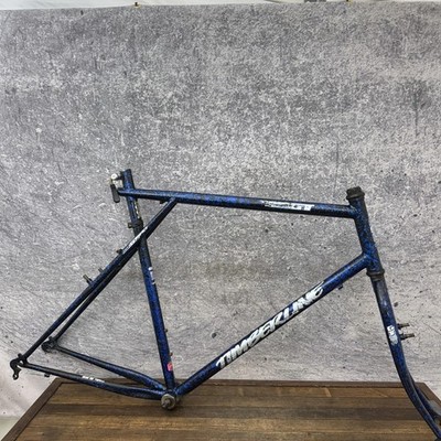 Vintage GT Timberline All Terra Mountain Bike Frame 22 Tange Blue