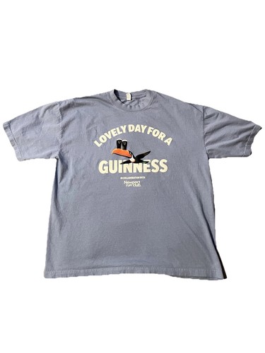 Maglietta Guinness Originale Maglietta Ufficiale Guinness - T-Shirt Uomo Con Stampa Marchio Blk