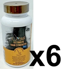 6x Joyce Giraud Ultimate Hair Strength Pro Supplement = 180 Day Supply~Exp 12/26
