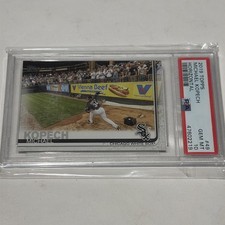 2019 TOPPS MICHAEL KOPECH HORIZONTAL #49 SSP RC PSA 10 GEM MT Low POP