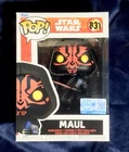 Funko Pop! Star Wars 831 (Darth) Maul with Robe Funko Exclusive + Protector