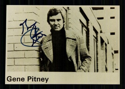 Gene Pitney 1940-2006 Amerikanischer Sänger Foto Original Signiert + G 49921