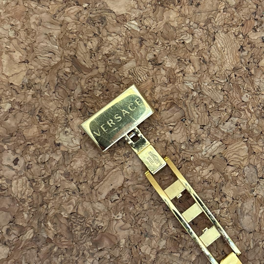 Versace Dress Watch Timepiece Mens 35mm Case Stainless Band Vintage Limited thumbnail 3