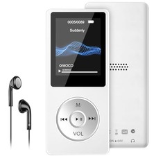 MP3 Player with Bluetooth 5.0, 1.8 inch Screen Portable Music Player with HD