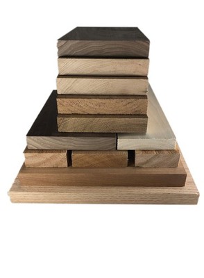 Hardwood Lumber Assortment - Mixed Species - Large Box of Hobby Wood - Perfec...