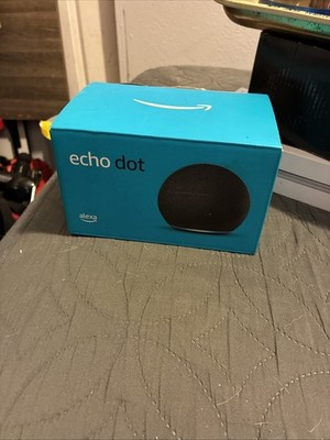 open box Echo Dot (4th Gen) | Smart speaker with Alexa, Bluetooth, Microphone 
