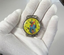 Vintage Lone Ranger Toy Watch W/ Rotating Characters Tonto Cowboy Prize Premium