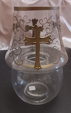 Vintage Elements Tea Light Candle Holder Glas...