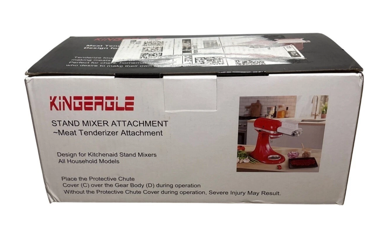 Meat Tenderizer Attachment Compatible with KitchenAid Stand Mixer King Eagle