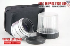 Helios 44 2/58 Silver 13 Blades KMZ Biotar copy Lens cover FF & MEDIUM FORMAT