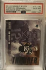 2016 Panini Playoff Thunder And Lightning Tom Brady Rob Gronkowski #TL-BG PSA 10