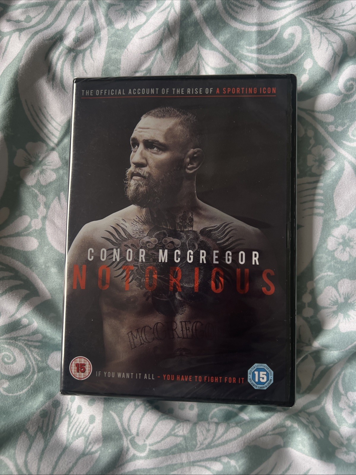 CONOR MCGREGOR NOTORIOUS - DVD - NEW SEALED