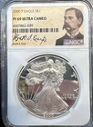 2000-P $1 American Silver Eagle NGC PF69 UC Wyatt Earp 1 oz .999 Silver