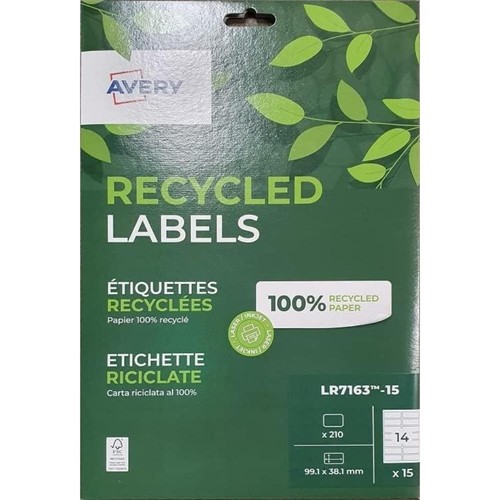 AveryÂ® 5160 30 Labels per Sheet, Brown Kraft Standard Address Size Labels