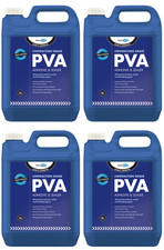 4x Bond-It PVA Adhesive & Sealer Glue Primer Bonding Agent Contractors Grade 5L