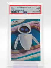 EVE 2025 TOPPS CHROME DISNEY TEAL REFRACTOR /299 #69 PSA 9 Q1639