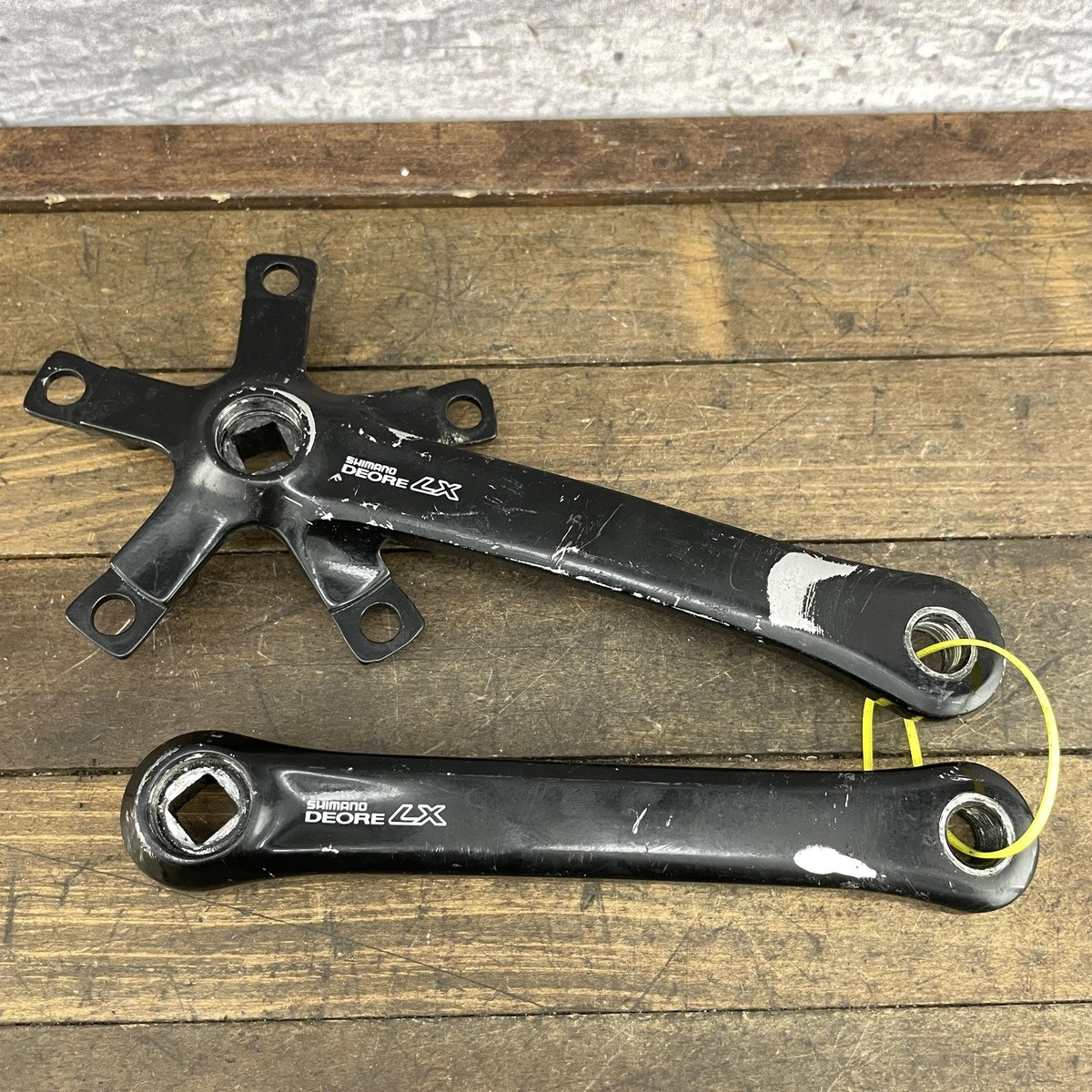 Vintage Shimano Deore LX FC-M560 Crank Arms 110 BCD 175mm Square