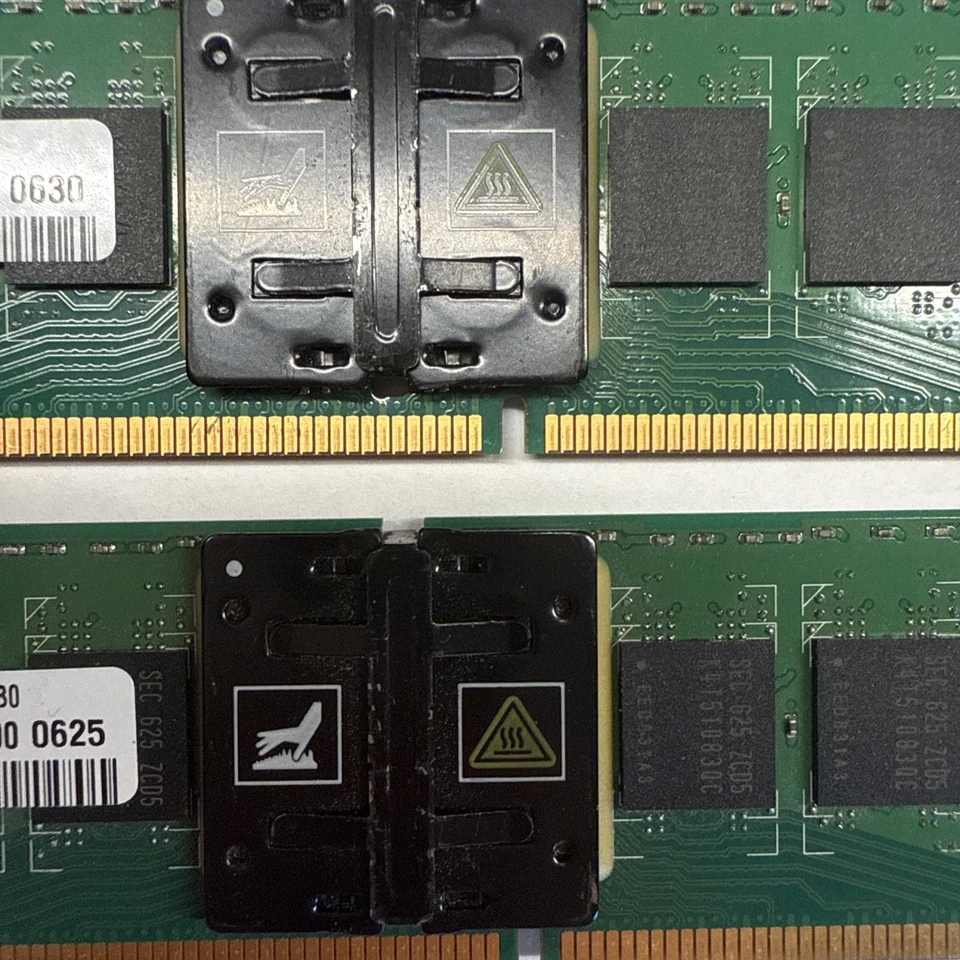 2 Samsung 1GB 2Rx8 PC2-4200F-44-11-B0 RAM DDR3 Memory - Image 4 of 4