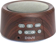 White Noise Machine - Sleep Sound with Soothing Brown Wood Grain 