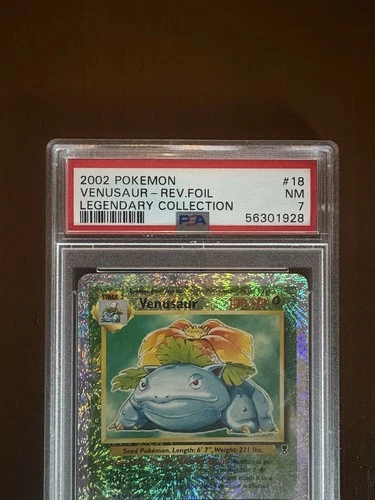 Venusaur 18/110 Legendary Collection Reverse Holo PSA 7