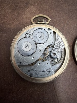 Waltham Grade 210 Pocket Watch Size 12s 17j 1908 model 1894 Works Waltham Grade 210 Pocket Watch Size 12s 17j 1908 model 1894  main image 4