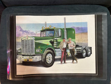 Movin-ON TV Show Claude Akins ￼Kenworth Photo Print