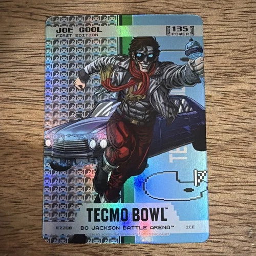 2026 Bo Jackson Battle Arena Tecmo Bowl Joe Cool Endzone Ice Joe Montana