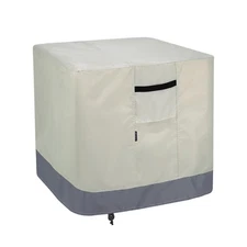 Air Conditioner Cover for Outside Units Outdoor Waterproof Square Central AC ...