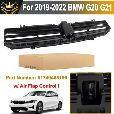 FRONT BUMPER LOWER ACTIVE SHUTTER GRILLE 51745A22C64 FOR 2019-2023 BMW 330I G20