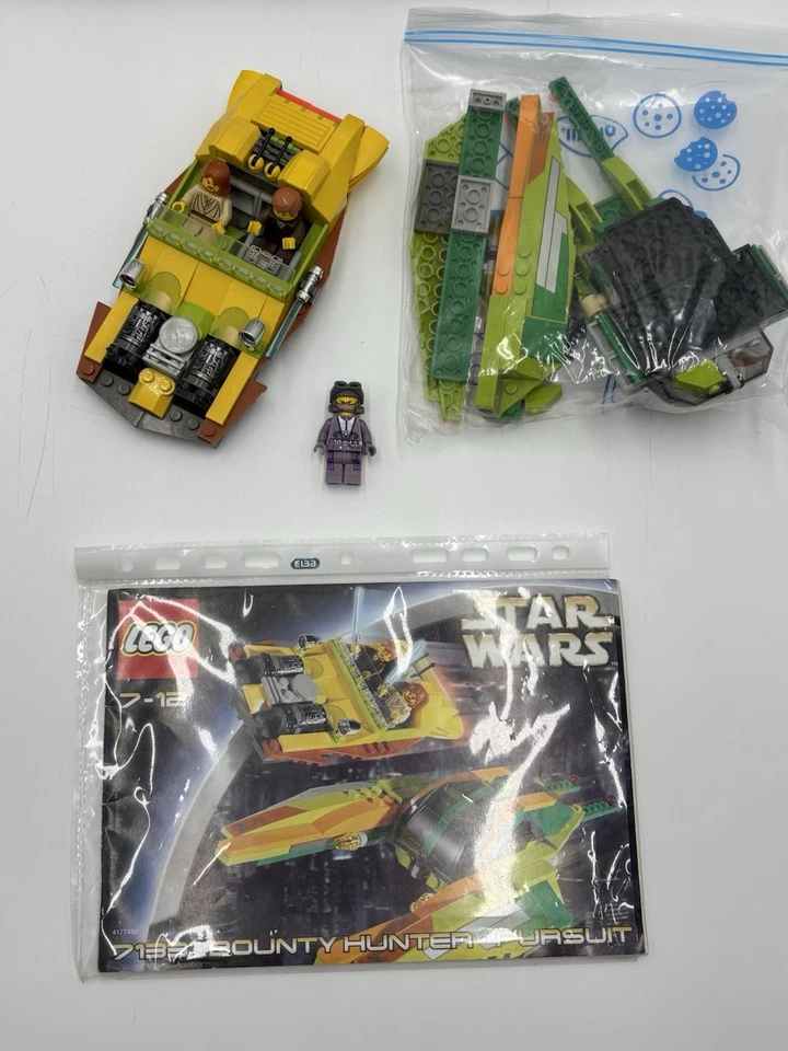 LEGO 7133 Bounty Hunter Pursuit OVP BOX GOOD Star Wars Figuren Vintage 7153 - Bild 3 von 4