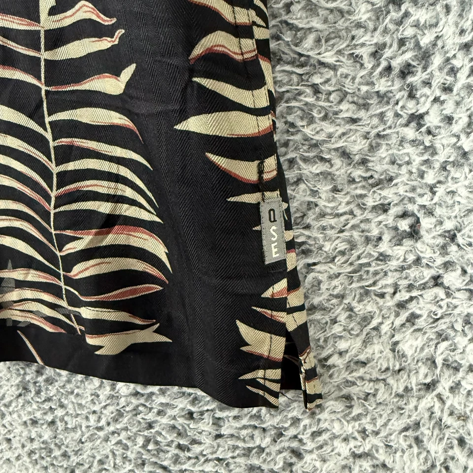 Camisa De Colección Quiksilver Para Hombre Extra Grande 100% Seda Campamento Hawaiano Floral Y2K XL Foto 4 de 4