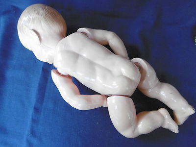 Grand Baigneur Ancien PetitCollin Celluloïd 45cm, France Années 50 TBE