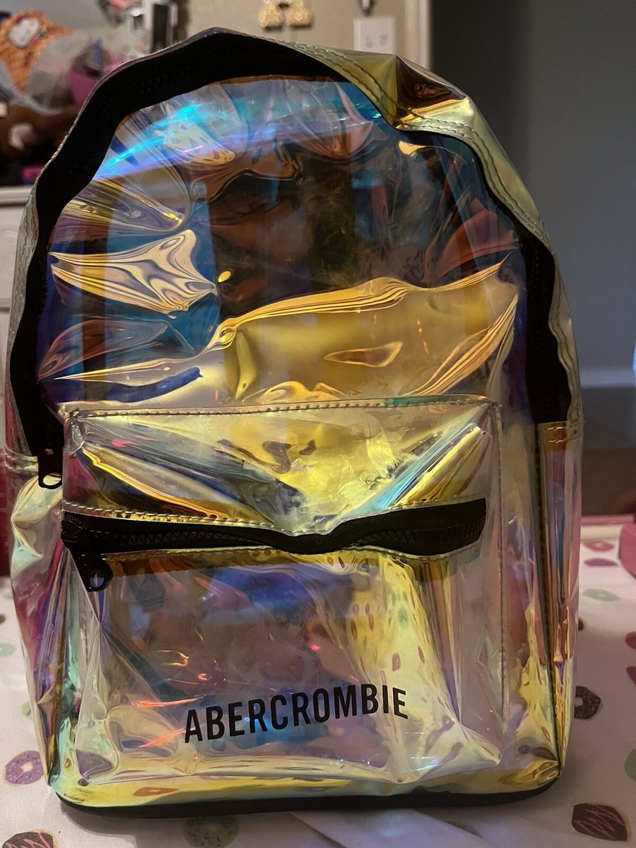Abercrombie & Fitch Iridescent Holographic Backpack LFBK0001-  main image 2