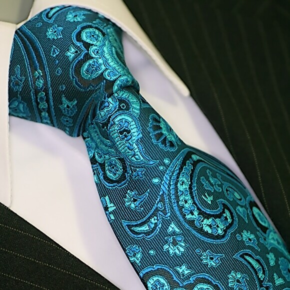 BINDER de LUXE KRAWATTE tie slips corbata cravatte Dassen krawat 546 Petrol