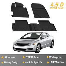 Tapetes para Honda Civic 2006-2011 SD revestimiento de piso para autos Costum...