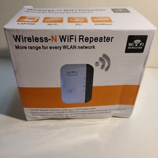 300-Mbps Plug-In Long Range WiFi Signal Booster Repeater 110V-130V Power Supply.