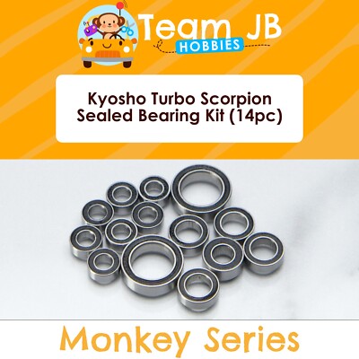Kyosho Turbo Scorpion - 14 Pcs Rubber Sealed Bearings Kit