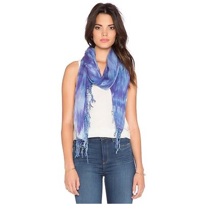Gypsy 05 Sarong Shawl Bamboo Tie Dye Scarf Lavender  