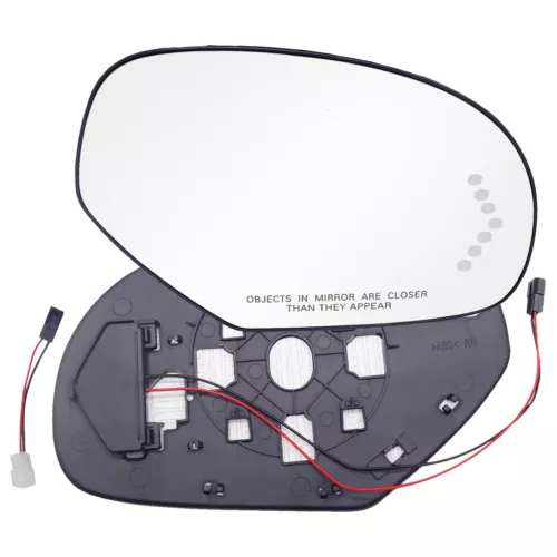 For Cadillac Escalade 2007-2014 Right Exterior Mirror Glass Heated Turn Signal
