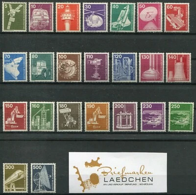 Bund Industrie und Technik postfrisch komplett BRD Nr. 846-859,990-994,1028 ... - Bild 1 von 4