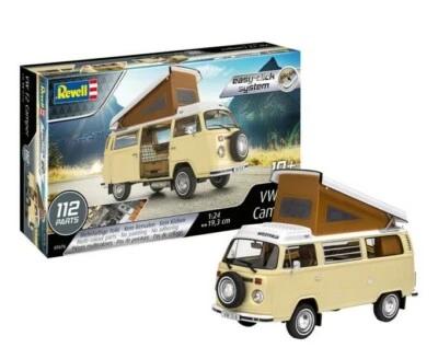 Revell 07676 VW T2 Camper Easy-Click Plastik Modellbausatz 1:24 NEU